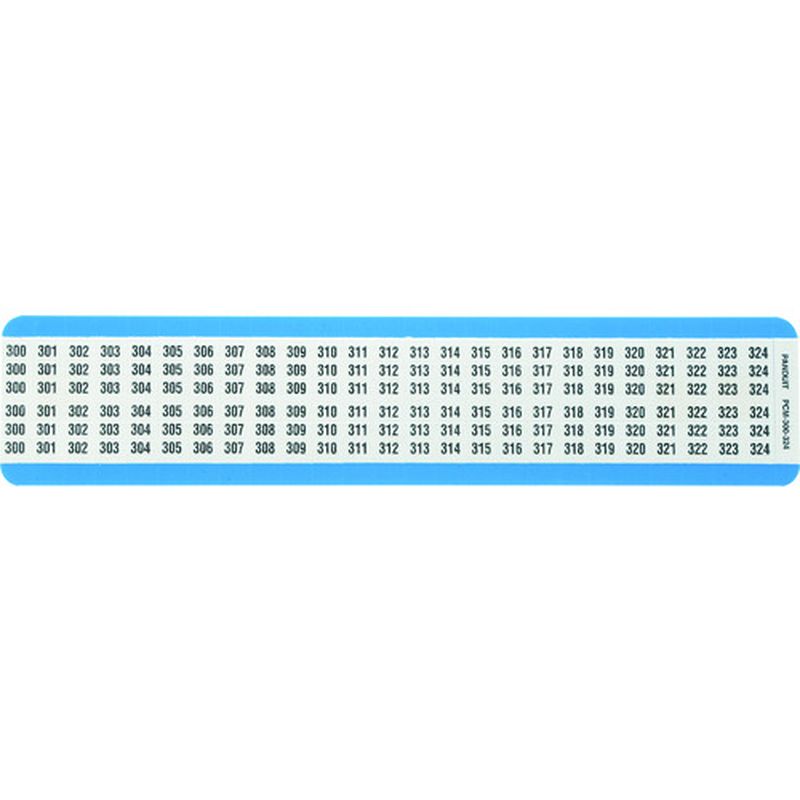 パンドウィット PCM-300-324 ワイヤーマーカー ビニルクロス