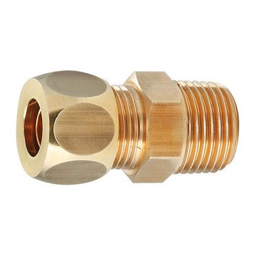 カクダイ 618-71 銅管用火なし継手 黄銅