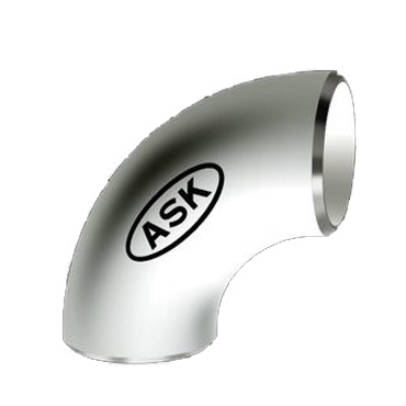 シロS/40EL 90°エルボ(ロング) 溶接式管継手 白