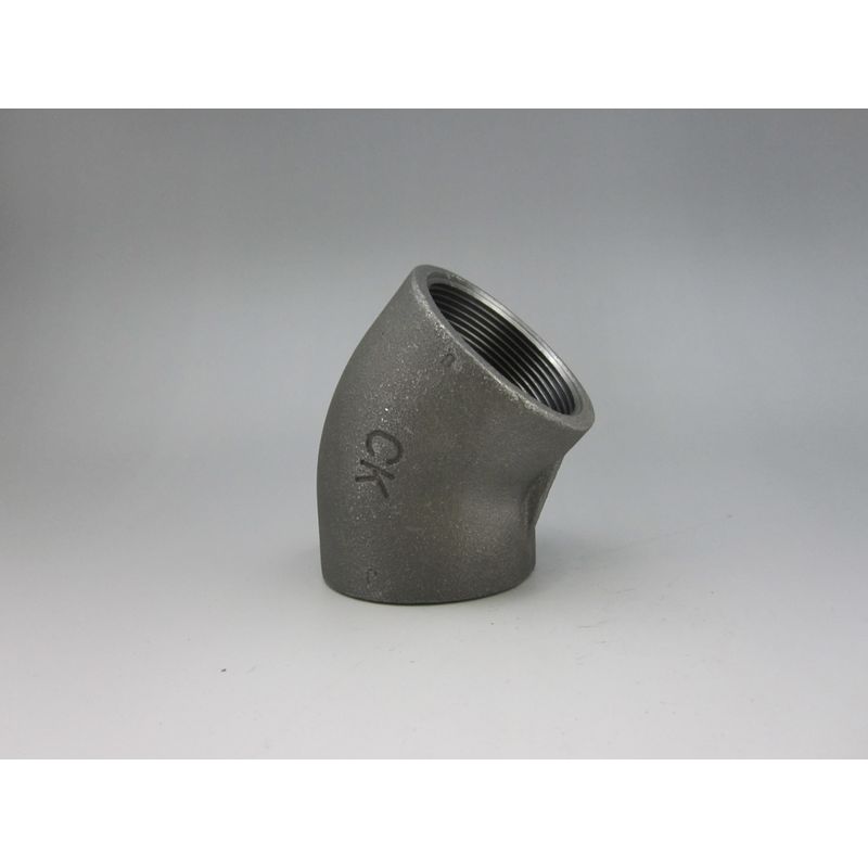 シーケー金属 黒 45°エルボ
