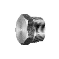 6P-S25C-Sch80 六角プラグ S25C 高圧ねじ込み継手