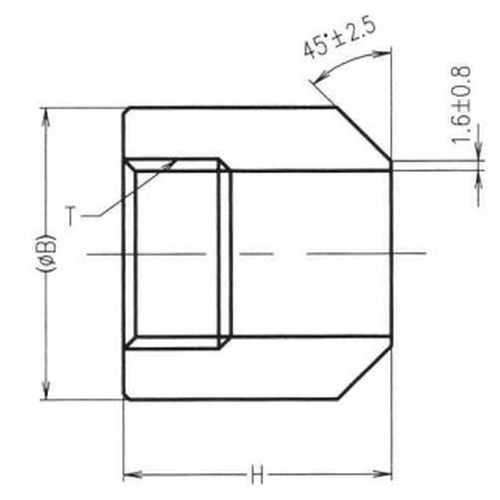 BH-PT370-Sch80 ボス PT370 高圧ねじ込み継手 - 画像2