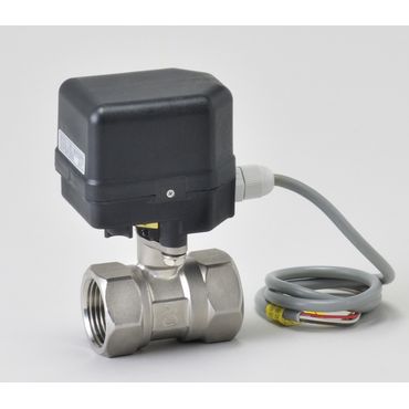 桑名金属 B201-SU ハイトルク SCS13A小型電動ボール弁(タイニー･ネジ･AC100V･10K