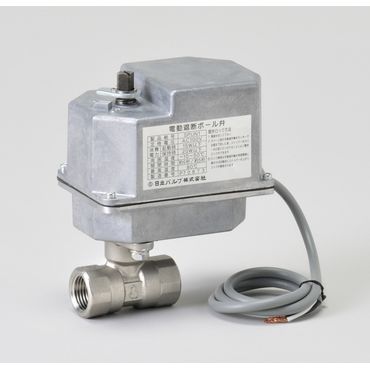 桑名金属 SPUN1 ハイトルク SCS13A小型電動ボール弁(ネジ･AC100V･10K･Sリターン)