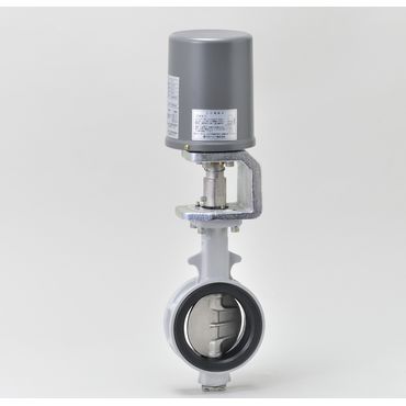 桑名金属工業 TEYBW1 ハイトルク FCD450電動バタフライ弁(弁体SCS14･AC100V)