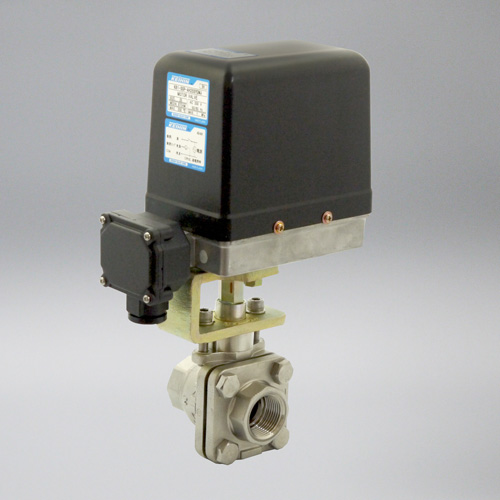 KB1-SSP-AHSYDMJ-200V スプリングリターン型電動ボール弁 蒸気用 AC200V