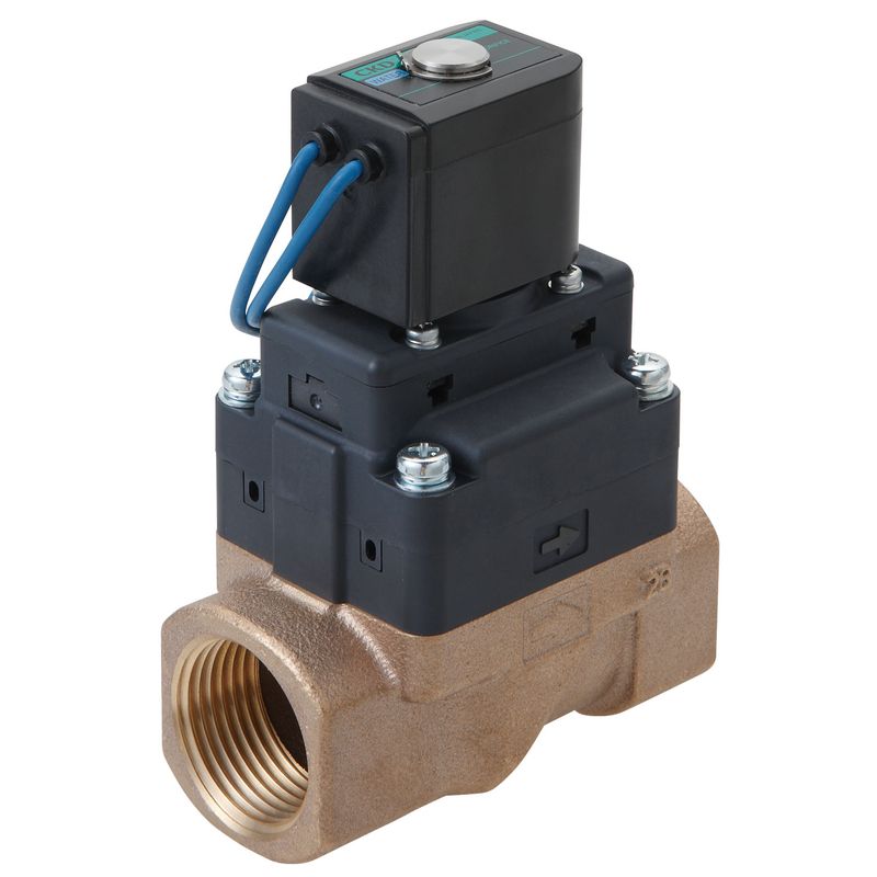 CKD FWD11-8A-02C-DC24V 水用小型パイロット式電磁弁