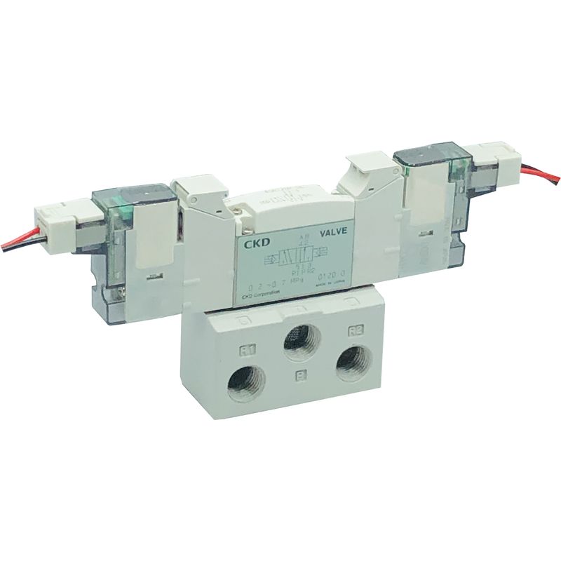 CKD 4GB120R-06-E2-3 パイロット式5ポート弁