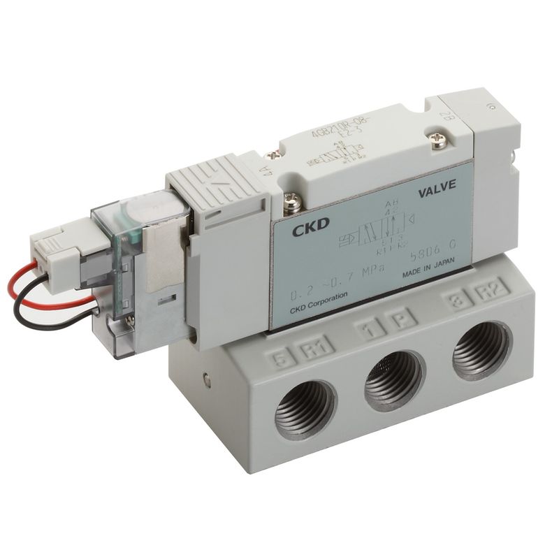 CKD 4GB210R-08-E2-3 パイロット式5ポート弁