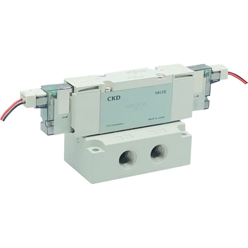 CKD 4GB320R-08-E2-3 パイロット式5ポート弁