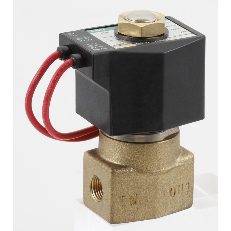 CKD AB31-02-4-AC100V 直動式2ポート電磁弁