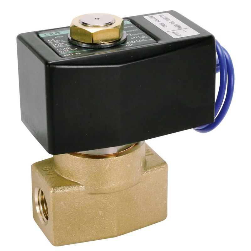 CKD AD11-8A-03A-AC100V パイロット式2ポート電磁弁