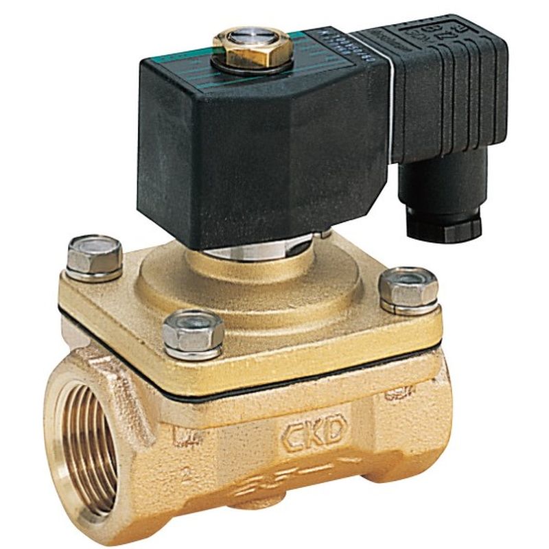 CKD ADK11-25A-02E-AC100V パイロットキック式2ポート電磁弁