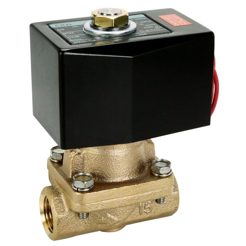 CKD APK11-8A-C4A-AC200V パイロットキック式2ポート電磁弁