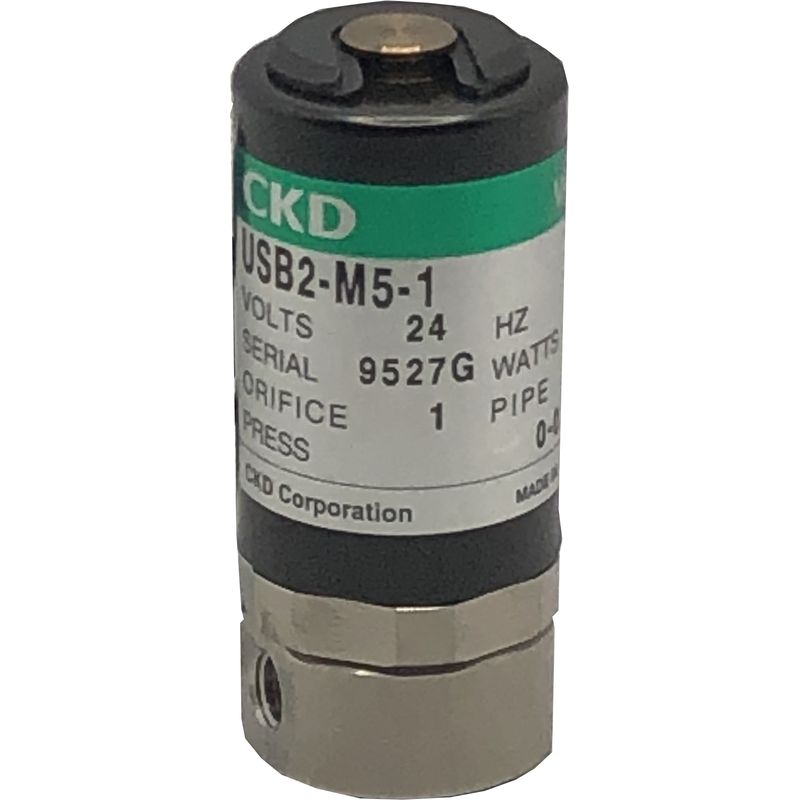 CKD USB2-M5-2-DC24V 小型 直動式2ポート電磁弁