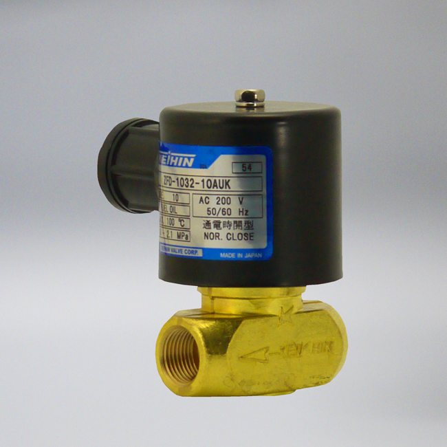 ZFD-1032-AUK-100V 小型燃料油用電磁弁 AC100V