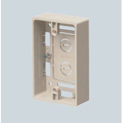 MSB-1S 浅形モール用スイッチボックス (ケーブル配線用露出スイッチボックス)