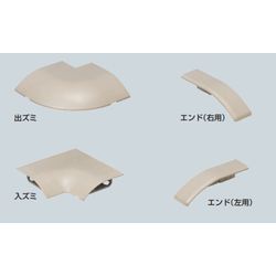 OP□-E 隅角ワゴンモール付属品
