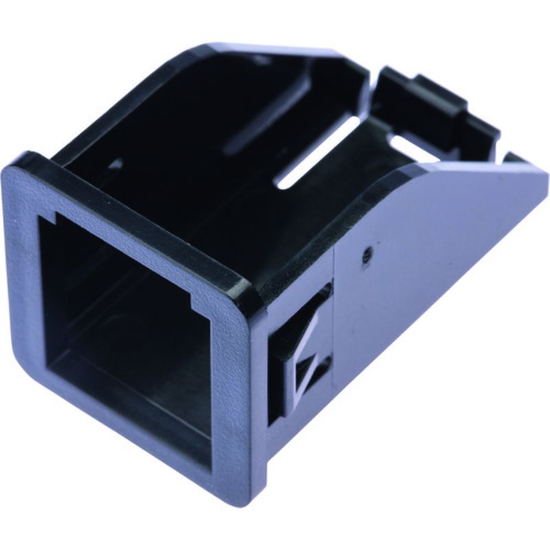 パンドウィット CMNZABL-X 1ポート用アダプタ 黒 10個入