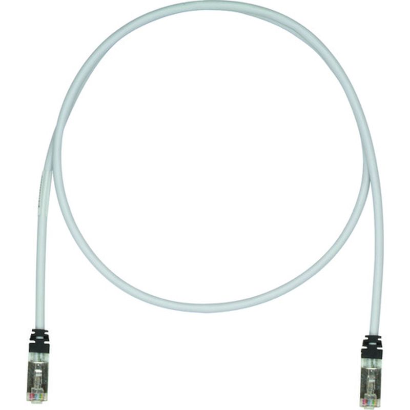 パンドウィット STP6X10MIG CAT6A/CAT6 シールドパッチコード 10m ライトグレー