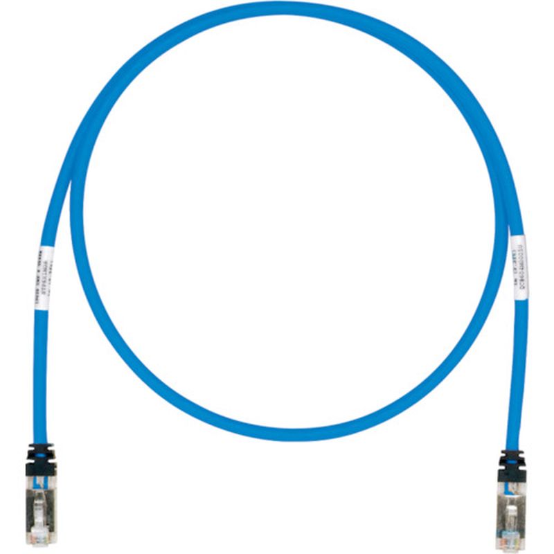 パンドウィット STP6X10MBU CAT6A/CAT6 シールドパッチコード 10m 青
