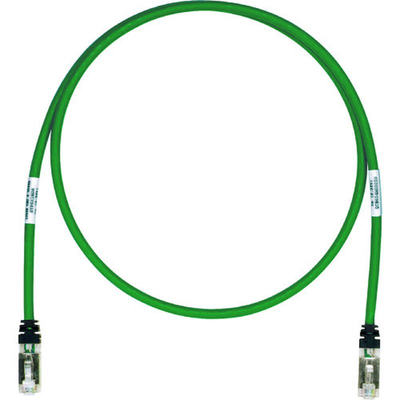 パンドウィット STP6X15MGR CAT6A/CAT6 シールドパッチコード 15m 緑