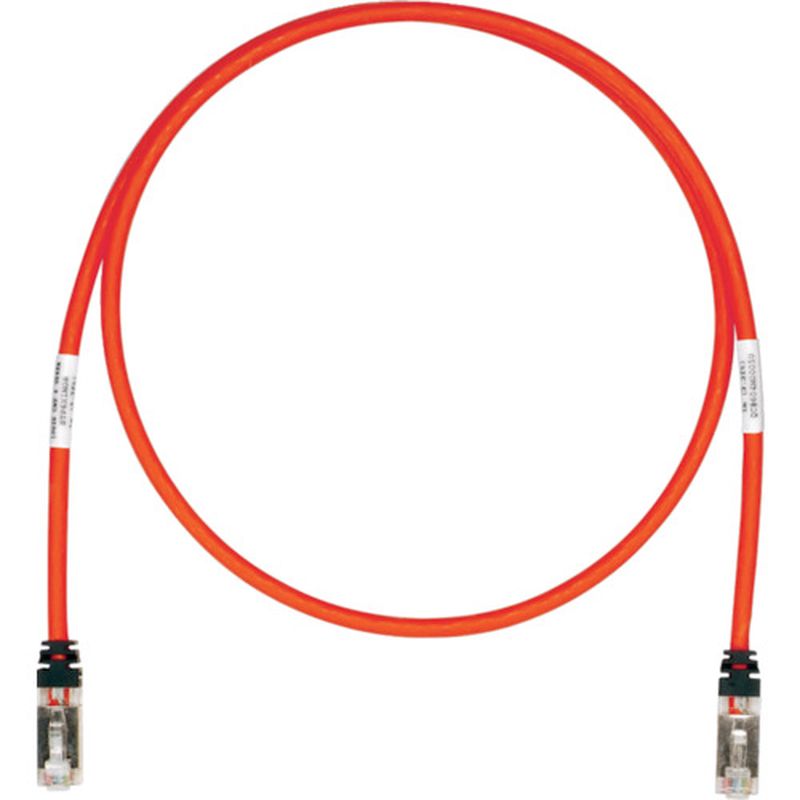 パンドウィット STP6X20MRD CAT6A/CAT6 シールドパッチコード 20m 赤