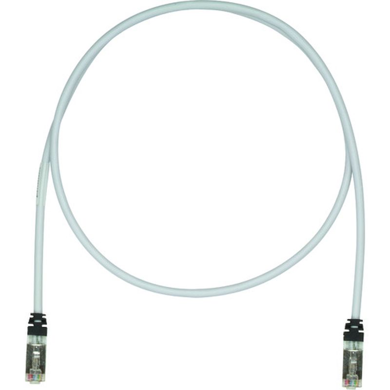 パンドウィット STP6X4MIG CAT6A/CAT6 シールドパッチコード 4m ライトグレー