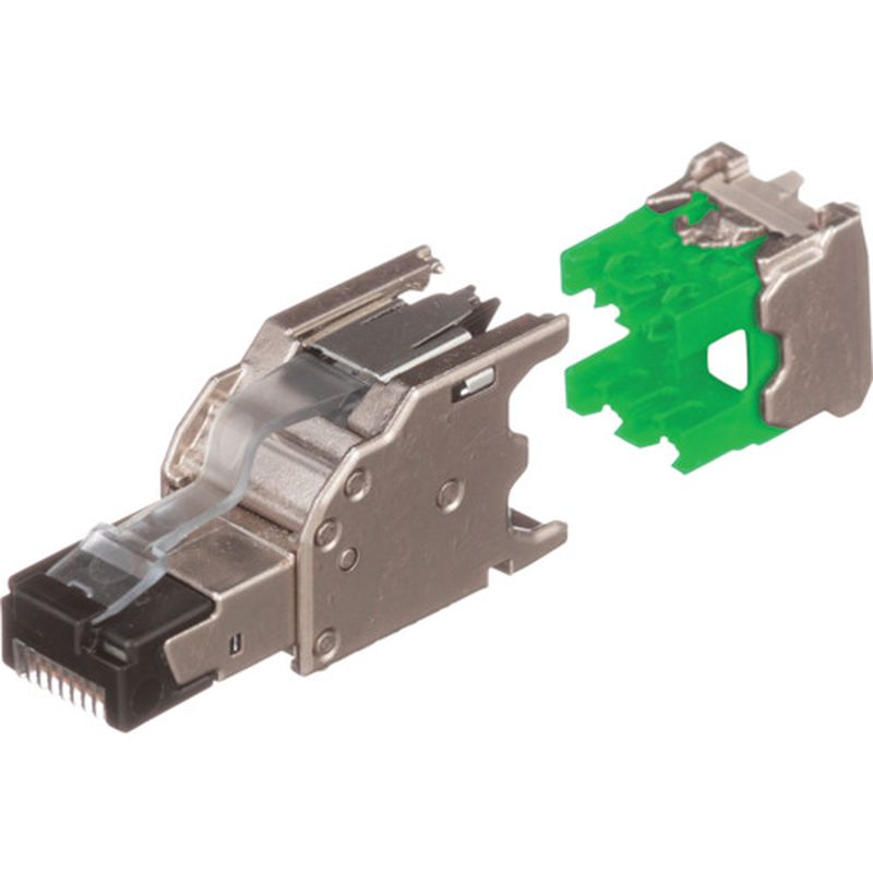 パンドウィット FPE6X88MTG カテゴリ5Eかんたん成端シールドモジュラープラグ1個入