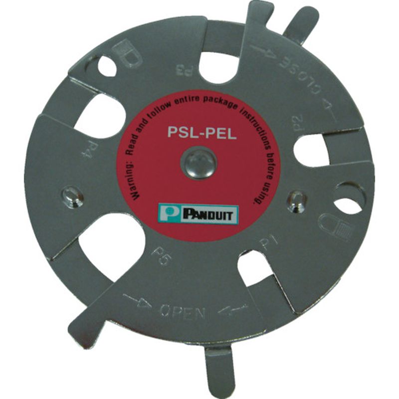 パンドウィット PSL-PEL エアーカプラ用ロックアウト 1個=1袋