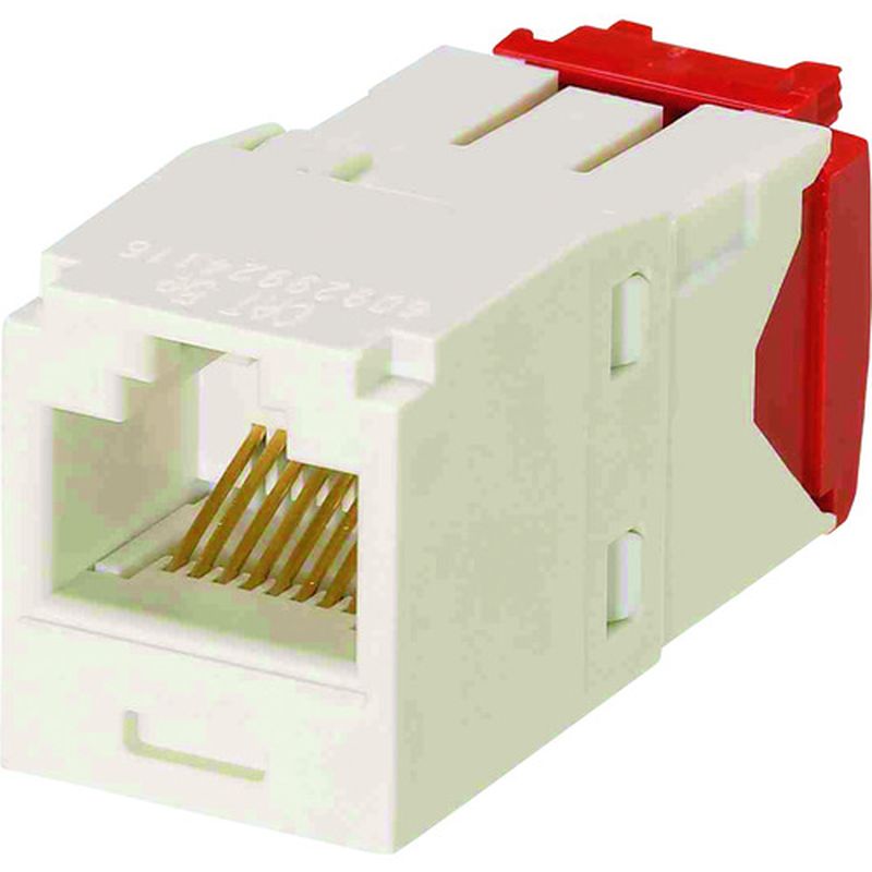 パンドウィット CJ5E88TGIW カテゴリ5E RJ45モジュラージャック UTP TGタイプ オフホワイト