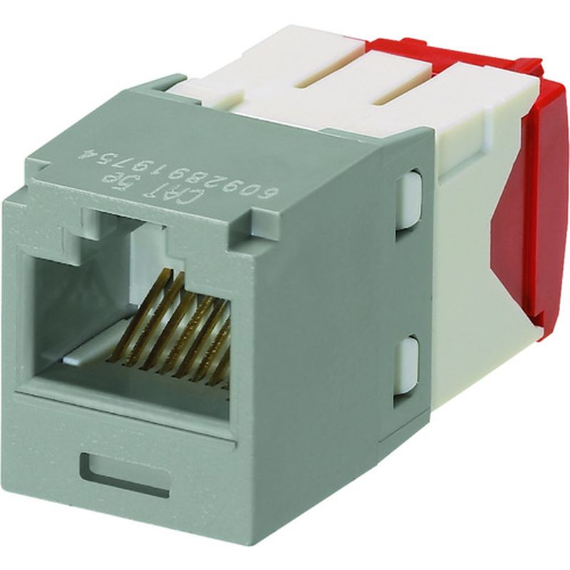 パンドウィット CJ5E88TGIG カテゴリ5E RJ45モジュラージャック UTP TGタイプ ライトグレー