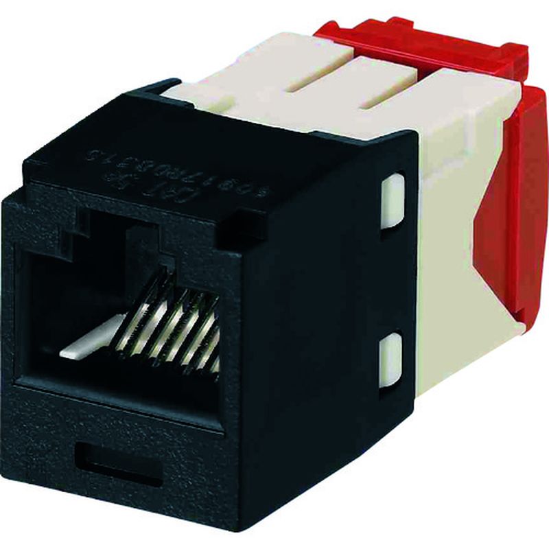 パンドウィット CJ5E88TGBL カテゴリ5E RJ45モジュラージャック UTP TGタイプ 黒