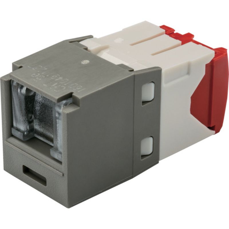 パンドウィット CJH5E88TGIG カテゴリ5E シャッター付モジュラージャック ライトグレー