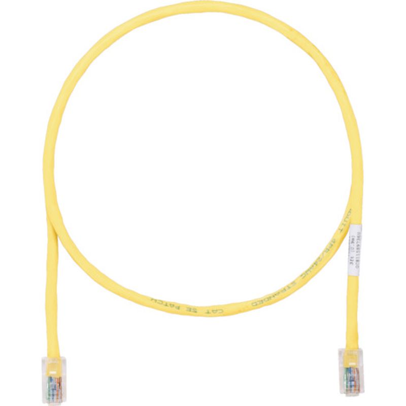 パンドウィット UTPCH3MYLY カテゴリ5EUTPパッチコード 3m 黄