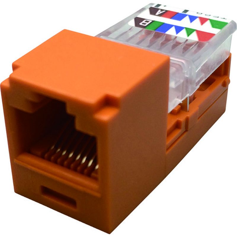 パンドウィット CJ588ORY カテゴリ5Eモジュラージャック オレンジ