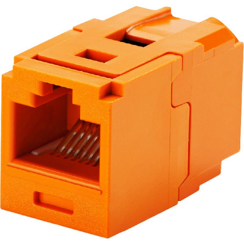 パンドウィット CC688OR カテゴリ6 JJアダプタ RJ45中継用ジャック オレンジ