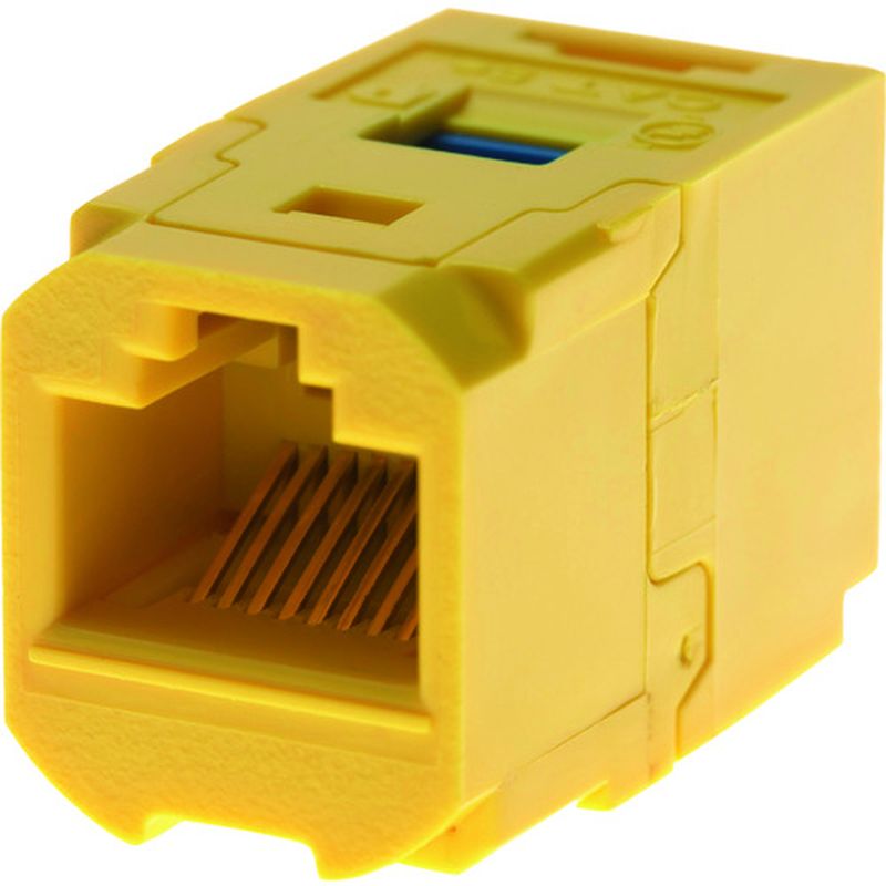 パンドウィット CC688YL カテゴリ6 JJアダプタ RJ45中継用ジャック 黄
