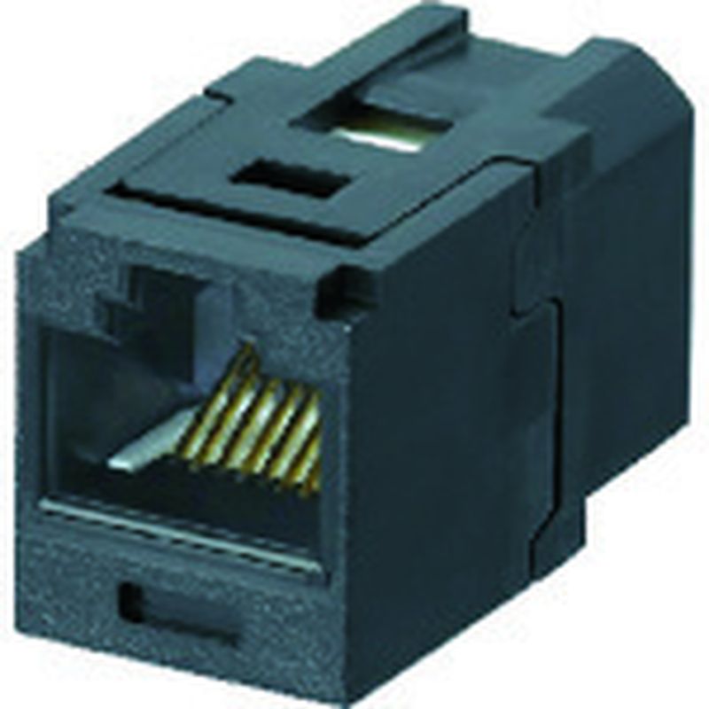 パンドウィット CC688BL カテゴリ6 JJアダプタ RJ45中継用ジャック 黒