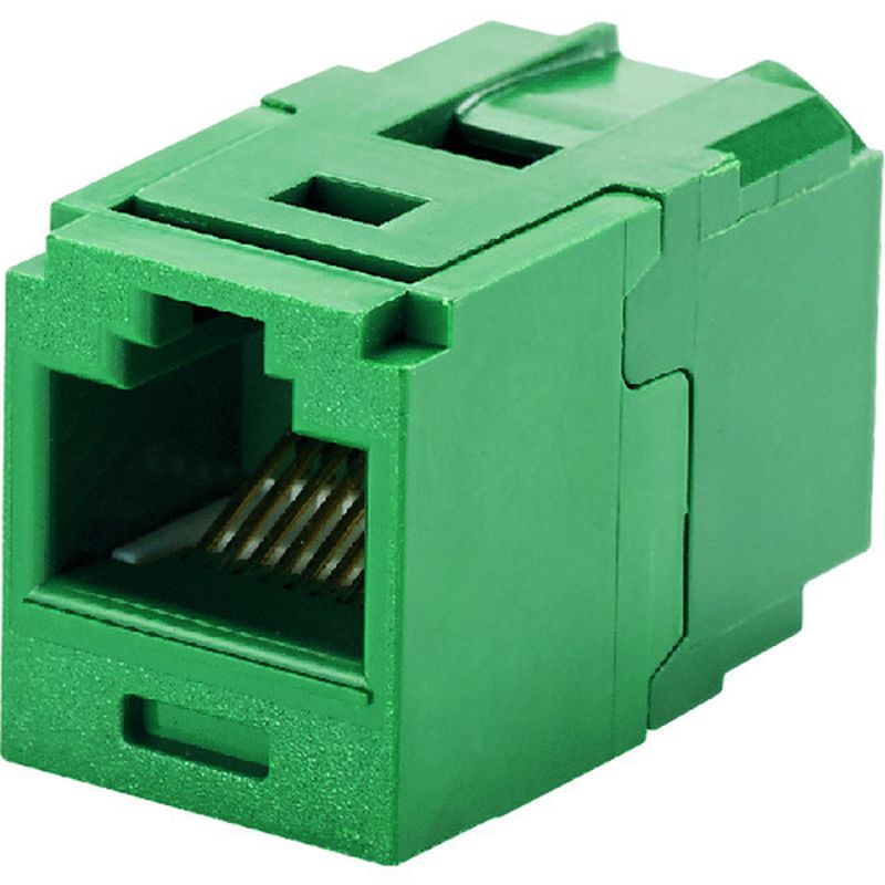 パンドウィット CC688GR カテゴリ6 JJアダプタ RJ45中継用ジャック 緑