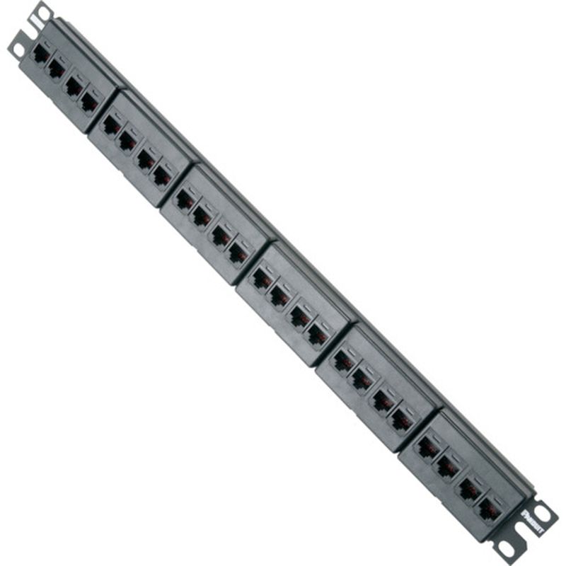 パンドウィット CP24688BL カテゴリ6 JJアダプタパッチパネルキット