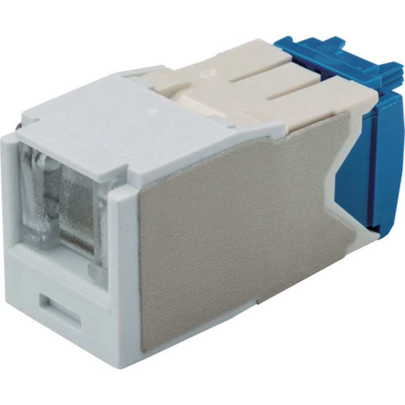 パンドウィット CJH6X88TGWH カテゴリ6A シャッター付モジュラージャック 白