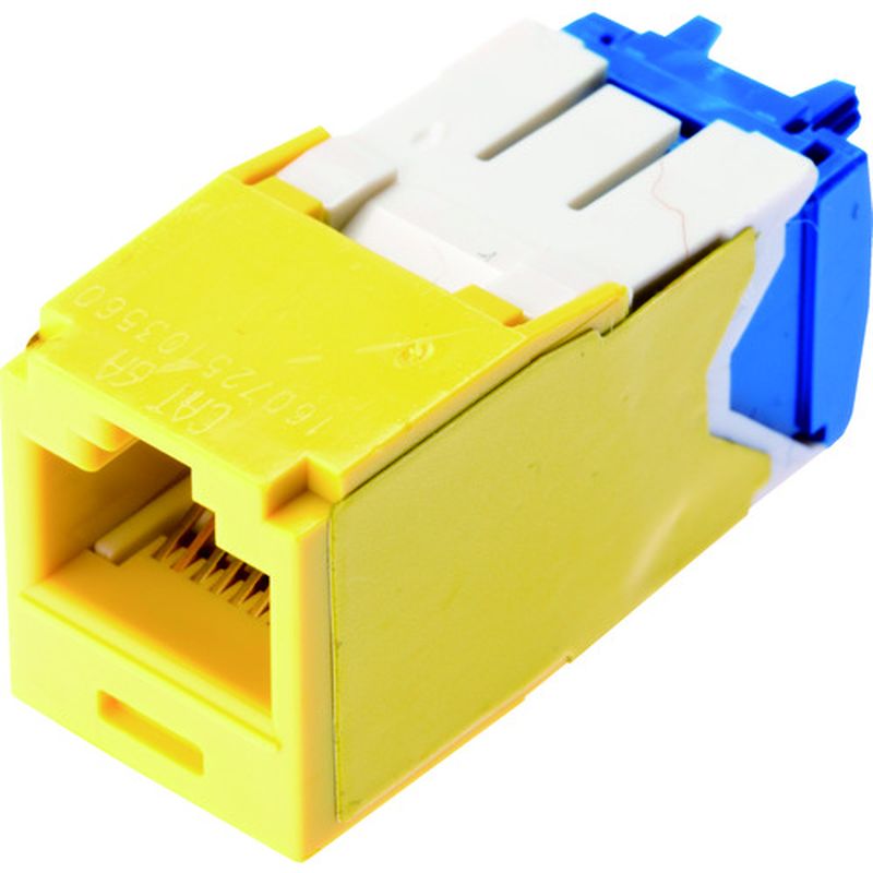 パンドウィット CJ6X88TGYL カテゴリ6A モジュラージャック 黄