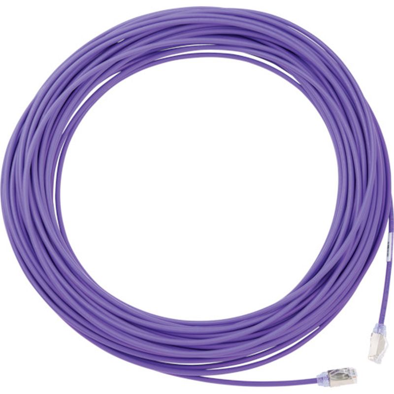 パンドウィット STP28X30MVL カテゴリ6A細径シールドパッチコード 30m 紫