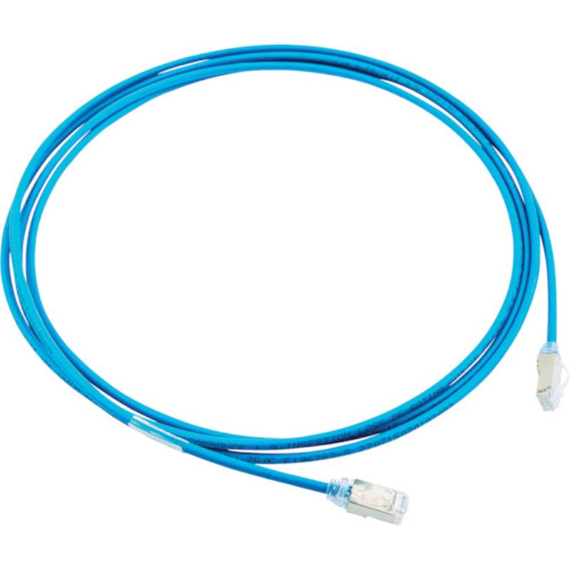 パンドウィット STP28X3MBU カテゴリ6A細径シールドパッチコード 3m 青
