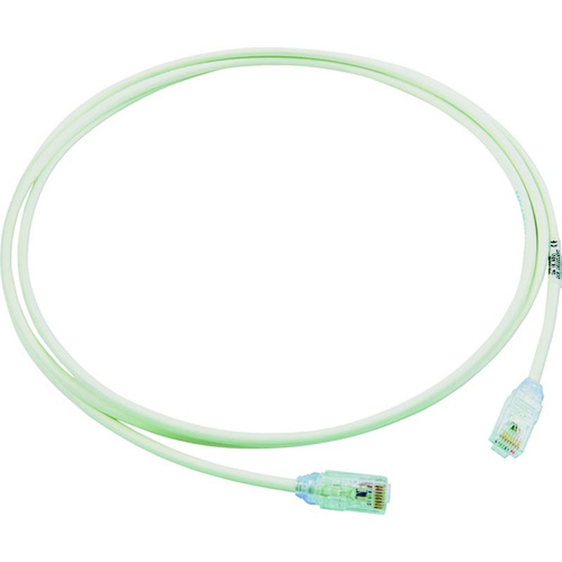 パンドウィット UTP28X0.5M カテゴリ6A細径パッチコード 0.5m オフホワイト