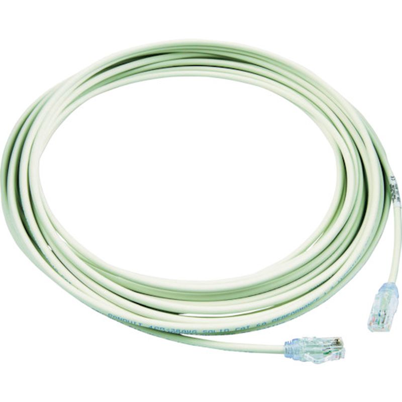 パンドウィット UTP28X10M カテゴリ6A細径パッチコード 10m オフホワイト