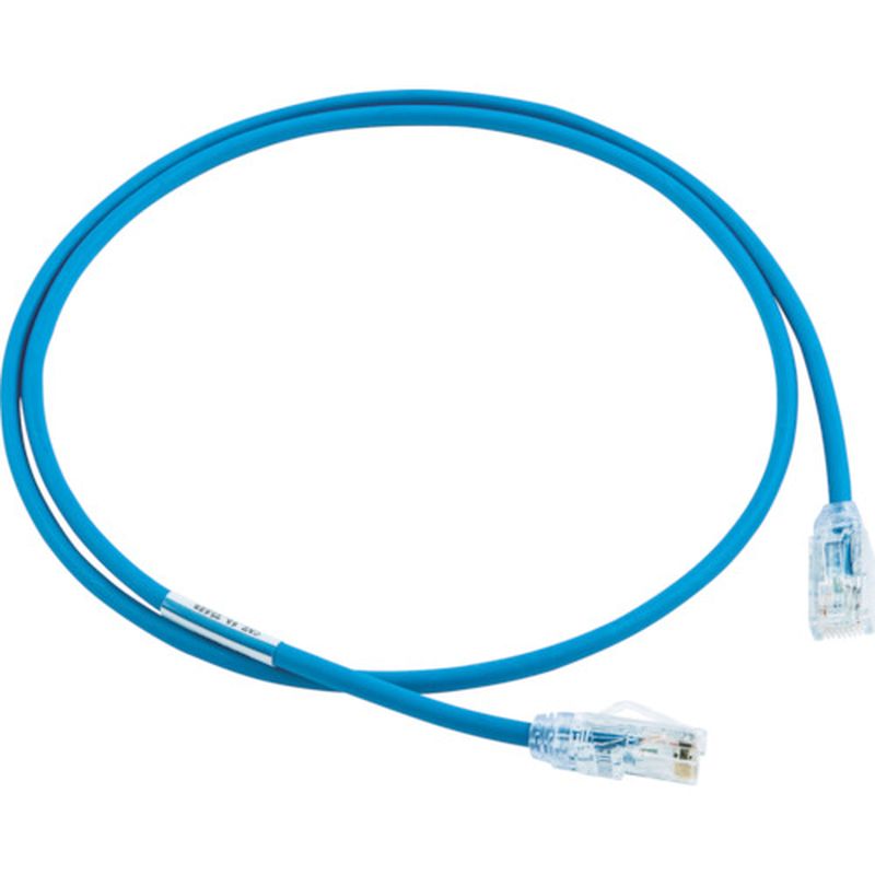 パンドウィット UTP28X3MBU カテゴリ6A細径パッチコード 3m 青