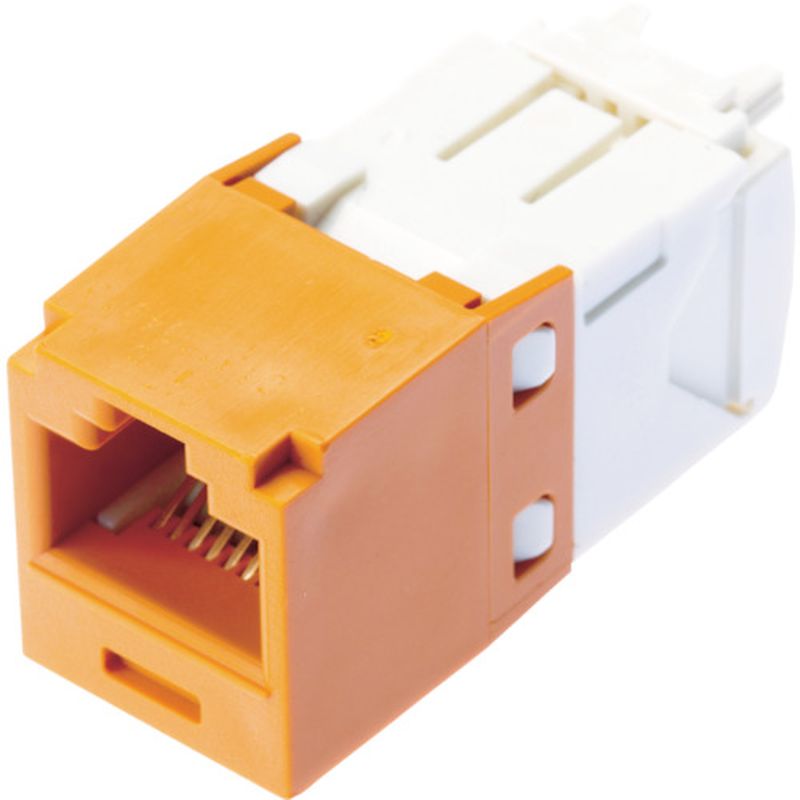 パンドウィット CJ688TGOR カテゴリ6モジュラージャック オレンジ
