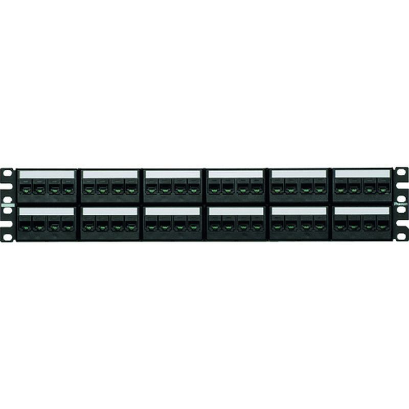 パンドウィット CPPKL6G48WBL カテゴリ6モジュラーパッチパネルキット 48ポート